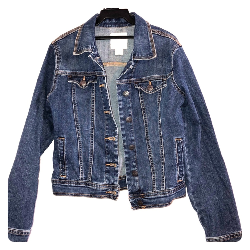 Old Navy Dark Blue Jean Jacket